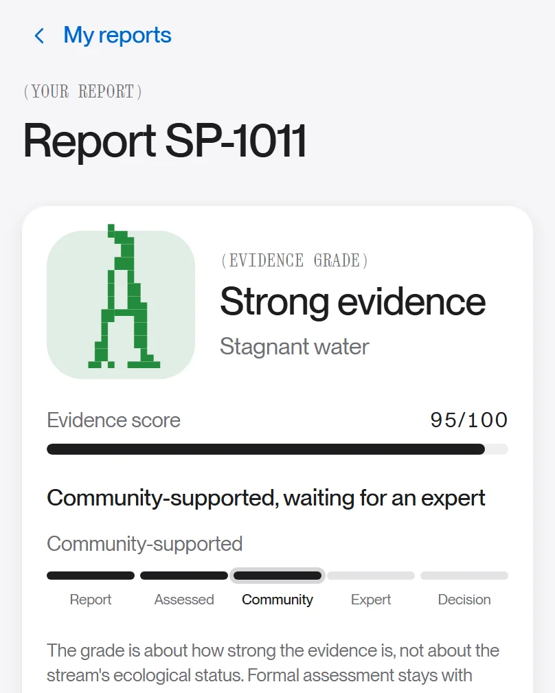 StreamProof report card: grade A, strong evidence